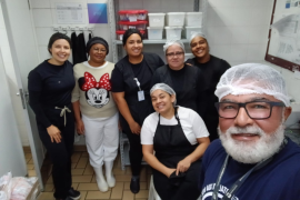 Visita de Base empresa Adilia Unidade Maternidade Santa Isabel na Cidade de Bauru