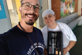 Visita de base  Empresa: Starbene  Unidade: EMEI Marina Dulce Pieroni Sertãozinho SP