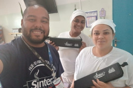 Visita na empresa Starbene na unidade E.M. Soldadinho de Chumbo em São José do Rio Preto